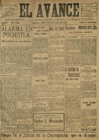 Portada:Año II, núm. 334, 31 de enero de 1912