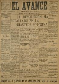 Portada:Año II, núm. 341, 9 de febrero de 1912