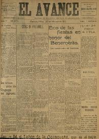 Portada:Año II, núm. 377, 23 de marzo de 1912