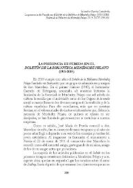 Portada:La presencia de Pereda en el \"Boletín de la Biblioteca de Menéndez Pelayo\" (1919-2018) / Salvador García Castañeda