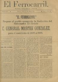 Portada:Cuarta época, tomo I, núm. 48, 16 de junio de 1898