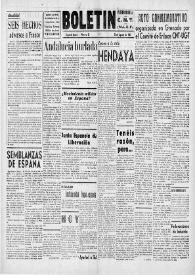 Portada:Segunda época, núm. 22, 30 de agosto de 1945