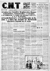 Portada:Segunda época, núm. 30, 27 de octubre de 1945