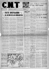 Portada:Segunda época, núm. 36, 7 de diciembre de 1945