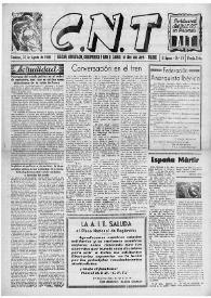 Portada:Segunda época, núm. 74, 31 de agosto de 1946