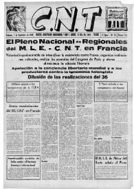 Portada:Segunda época, núm. 75, 7 de septiembre de 1946