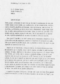 Portada:Carta mecanografiada de Galve, Luis a Enrique Franco. 1965-10-06