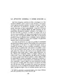 Portada:La juventud europea y otros ensayos (1) / Ramón de Garciasol