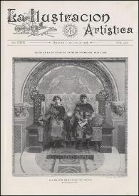 Portada:Año XXVII, núm. 1379, 1.º de junio de 1908
