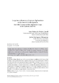 Portada:La quinta columna y el cuerpo diplomático en la Guerra Civil española / Sara Núñez de Prado Clavell, Javier Rodríguez Abengózar