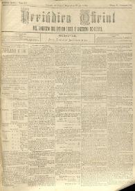 Portada:Primera época, año IV, Tomo V, núm. 103, diciembre 27 de 1885