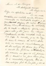 Portada:Carta de José Ruiz-Castillo a María Álvarez de Burgos