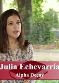 Portada:Entrevista a Julia Echevarría (Alpha Decay) 