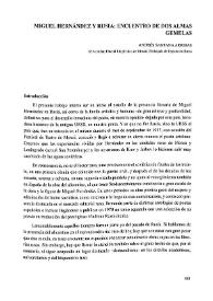 Portada:Miguel Hernández y Rusia: encuentro de dos almas gemelas / Andrés Santana Arribas