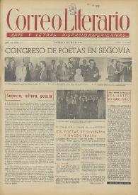 Portada:Año III, núm. 51, 1 de julio de 1952
