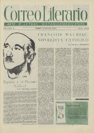 Portada:Año III, núm. 61, 1 de diciembre de 1952