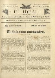 Portada:Tomo I, núm. 11, 31 de marzo de 1904