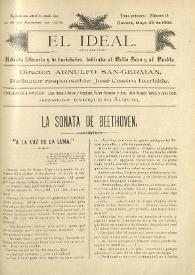 Portada:Tomo I, núm. 19, 29 de mayo de 1904