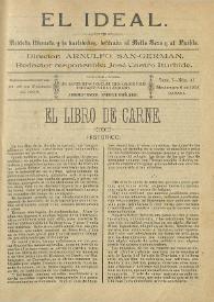 Portada:Tomo I, núm. 41, 6 de noviembre de 1904