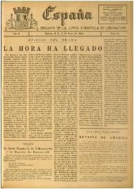 Portada:Año II, núm. 64, 5 de mayo de 1945