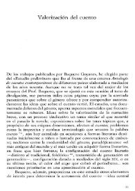 Portada:Estudio preliminar de \"Antología de cuentos contemporáneos\"  / Mariano Baquero Goyanes