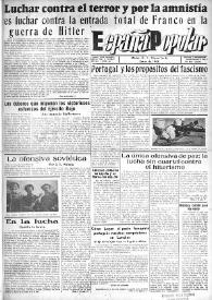 Portada:Año III, núm. 115, 1.º de enero de 1943