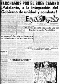 Portada:Año VI, núm. 255, 17 de agosto de 1945