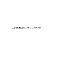 Portada:L'escaleta del dimoni / Eduard Escalante ; edició a cura de Josep Lluís i Rodolf Sirera