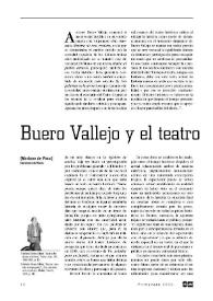 Portada:Buero Vallejo y el teatro histórico    / Mariano de Paco Serrano  