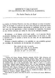 Portada:Muerte y salvación en la poesía de Concha Zardoya / por Isabel Paraíso