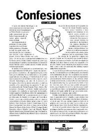 Portada:Confesiones  / José Luis Miranda