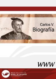 Portada: Carlos V. Biografía