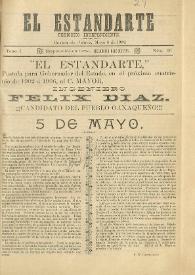 Portada:Tomo I, núm. 16, mayo 5 de 1902