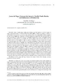Portada:Juana de Vega, Concepción Arenal e Emilia Pardo Bazán: converxencias e diverxencias / Xosé Ramón Veiga