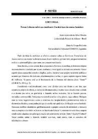 Portada:Novas leituras sobre as escrituras fronteiriças da nossa América / Katia Aparecida da Silva Oliveira, Marcela Crespo Buiturón