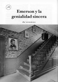 Portada:Emerson y la genialidad sincera / Por Toni Montesinos